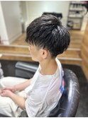 波巻きパーマ/波巻きスパイラルパーマ/ツイスト/眉毛