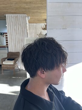 ヘアーサロン ヴィアルス 松原店(hair salon VIARS) ゆるめ波巻きパーマ
