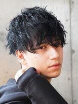 バイフィフス 原宿/表参道(by fifth)&nbsp;メンズシースルーマッシュニュアンスパーマシャドウパーマテテ風