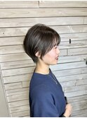 耳掛け簡単スタイリングショートボブ/大人ショート