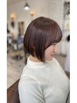 クッキー ヘアーアンドメイク(COOKIE Hair&Make) 【COOKIE】大人ショート×シンプルストレート