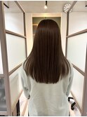 ミディアムレイヤーカット艶髪/美髪スタイル