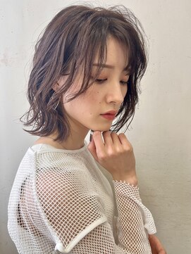 ハウス(HAUS.) 透け感あるボブヘア