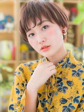 カバーヘア ブリス 北浦和(COVER HAIR bliss) 外国人風ハイライト小顔マッシュショートc5北浦和20代30代40代