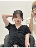 顔周りカット