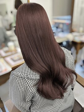 ハピネス 梅田茶屋町店(HAPPINESS) ブリーチなしで作るピンクブラウン