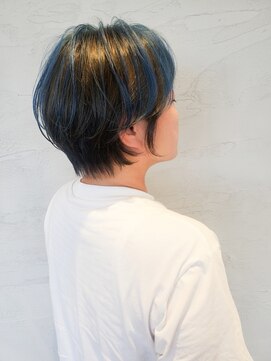フォーカス 南流山店(FOCUS) エメラルドグリーン×ブルーアンブレラ