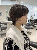 ゆるふわショートパーマ
