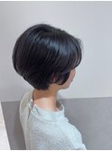 大人ショート/ボブ/ネイビー/ショートヘアー/本山/覚王山/名古屋