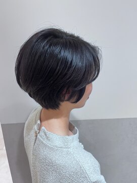 サロウィン 名古屋本山店(SALOWIN) 大人ショート/ボブ/ネイビー/ショートヘアー/本山/覚王山/名古屋