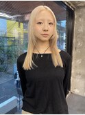 ケアブリーチカラー/クリームホワイト/ハイトーン
