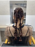 ヘアアレンジ【かじ】/ GiseL小倉@kaji_de_experiences