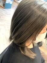 ヘア メイク ココ(hair make coco)&nbsp;ダークグレージュの色味でくすみ感を♪