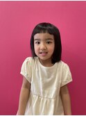 ながめバングなキッズボブ