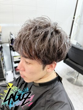 ラグズ 茅ヶ崎(LAGUZ) 無造作パーマ×くすみグレージュマッシュ