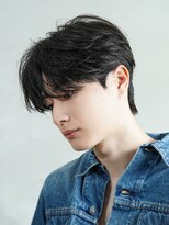 韓国センターパートニュアンスパーマフェザーパーマメンズカット