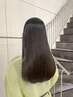 カット＋縮毛矯正＋Aujuaトリートメント
