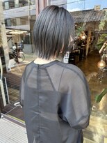 コレット ヘアー 大通(Colette hair)&nbsp;charcoal gray× violet♪