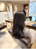 髪質改善アッシュグレージュ艶髪透明感20代30代