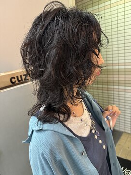 キューズ クラブ(cuz KLUB) 【cuzKLUB】スパイラルパーマ×ウルフレイヤー 池袋