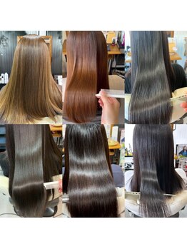 ヘアーデザイン ピニック(hair design P2C)の写真/【髪質改善】＋【強髪プログラム】であなたの髪のお悩みを解決！うるつや髪へ導きます＊