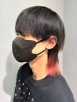 エクシア 大宮店(EXCIA) 【トレンド◎】ウルフ×ポイントカラーで個性派スタイル