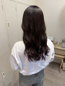 ロッカ(ROCCA) 暗めカラーダークバイオレットウェーブ