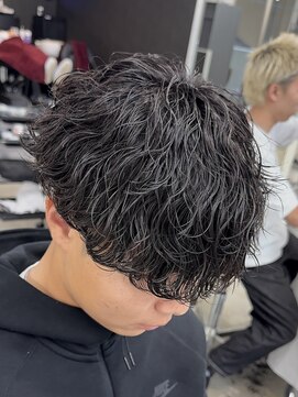 エデアンホンテン メンズサロン(EDEAN 本店 （旧：EDEAN 上通）) 熊本メンズサロン波巻きスパイラル波巻きパーマシャドウパーマ