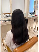 ヘアーサロン リアン 熊谷2号店(hair salon Rien)&nbsp;アッシュ×ピンクイヤリングカラー♪