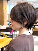 【３０代４０代５０代】無造作くびれショート/顔周りカット