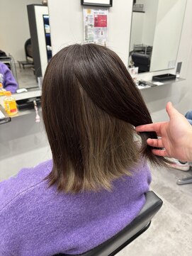 アルター(aL ter) 【インナーカラー】暗めカラー/グランマッシュ/中島