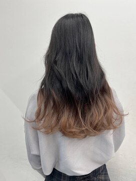 シエロバイシエスタ 池袋(cielo by siesta) ミルクティーベージュグラデーション