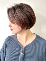 エンクス 天王町店(enx)&nbsp;着物ヘア/ダークアッシュ/ミディアムレイヤーカット/天王町YS25