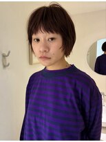 ヴィジョン(VISION)&nbsp;cassis brown/layer bob