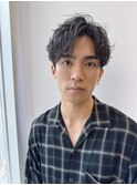 シャドウアップバング　西梅田/福島/ニュアンスパーマ