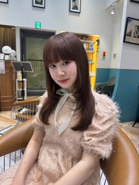 ロンド 表参道店(Lond) レイヤーボブ/ミルクグレージュ/韓国巻き/結べるレイヤーカット