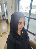 あのん&nbsp;センター分けロング
