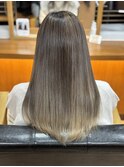 【白髪を隠すから活かす】大人ハイライト白髪ぼかし