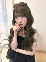 トレンド×似合わせ力でなりたいスタイルをご提案◎顔周りレイヤーと透明感カラーで可愛いを叶える♪