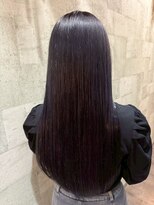クララジャパン ナベシマ(CLALA JAPAN Nabeshima)&nbsp;縮毛矯正　質感ストレート　髪質改善カラー　顔まわり　ブリーチ