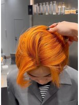 men's salon tiam 渋谷 メンズカット/メンズカラー/韓国【ティアム】&nbsp;オレンジセンターパート