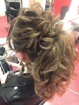 ヘアセットサロン プティ 神戸三宮(petit)&nbsp;ルーズポニーテール