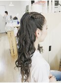 安室ちゃんコーンローアレンジ【ヘアアレンジ　立川/立川南/袴】