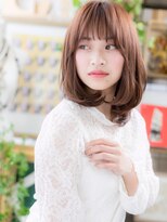 カバーヘア イヴ 戸頭店(COVER HAIR EVE)&nbsp;*EVE戸頭*センターパートで小顔♪ワンカールストレートb