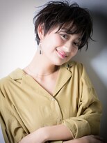 カバーヘア イヴ 戸頭店(COVER HAIR EVE) *EVE戸頭*グラマラスな黒髪モードなセンシュアルショートx