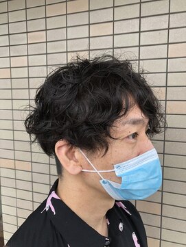 シークヘアー 大野城店(Chic HAIR) ツーブロックと重めの質感にラフパーマ