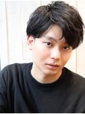 ライトパーマがカッコイイ!ネオコンマバングマッシュ