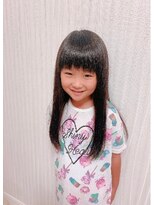 美容室ぱふ 土浦店&nbsp;女の子キッズカット☆ナチュラルロング