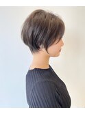 乾かすのみで可愛い大人美人ショート