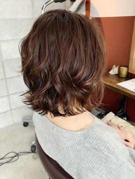 ルーファス 恵比寿 渋谷(Ruufus) 大人ラフボブハイライト【Ruufus恵比寿渋谷】31579